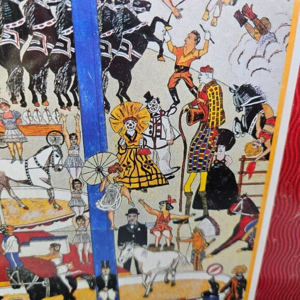 3000 Piece Jigsaw Puzzle Under The Big Top Circus Bits and Pieces 33 x 16 In New